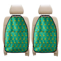 Cute Cartoon Giraffe Pattern Print Car Seat Organizers