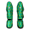 Cute Cartoon Giraffe Pattern Print Muay Thai Shin Guards