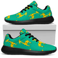 Cute Cartoon Giraffe Pattern Print Walking Shoes