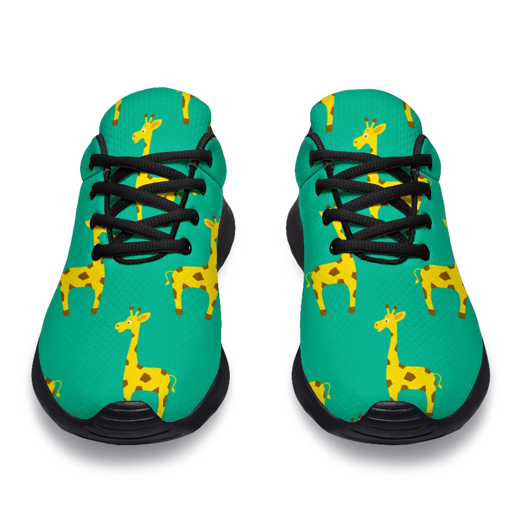 Cute Cartoon Giraffe Pattern Print Sport Shoes GearFrost