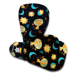 Cute Cartoon Leo Pattern Print Boxing Gloves
