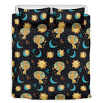 Cute Cartoon Leo Pattern Print Duvet Cover Bedding Set