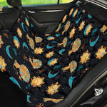 Cute Cartoon Leo Pattern Print Pet Car Back Seat Cover