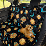 Cute Cartoon Leo Pattern Print Pet Car Back Seat Cover