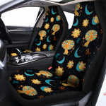 Cute Cartoon Leo Pattern Print Universal Fit Car Seat Covers