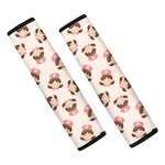 Cute Cartoon Nurse Pattern Print Car Seat Belt Covers