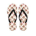 Cute Cartoon Nurse Pattern Print Flip Flops