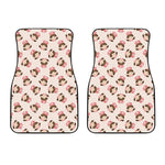 Cute Cartoon Nurse Pattern Print Front Car Floor Mats