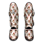 Cute Cartoon Nurse Pattern Print Muay Thai Shin Guard