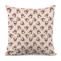 Cute Cartoon Nurse Pattern Print Pillow Cover