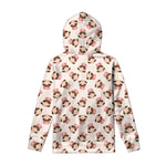 Cute Cartoon Nurse Pattern Print Pullover Hoodie