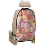 Cute Cartoon Pig Pattern Print Car Seat Organizers