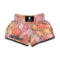 Cute Cartoon Pig Pattern Print Muay Thai Boxing Shorts