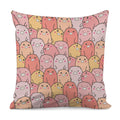 Cute Cartoon Pig Pattern Print Pillow Cover