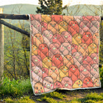 Cute Cartoon Pig Pattern Print Quilt