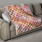 Cute Cartoon Pig Pattern Print Quilt