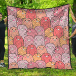 Cute Cartoon Pig Pattern Print Quilt