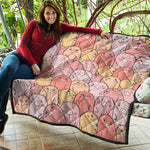 Cute Cartoon Pig Pattern Print Quilt