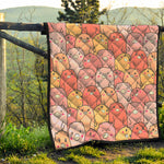 Cute Cartoon Pig Pattern Print Quilt