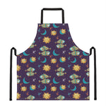 Cute Cartoon Pisces Pattern Print Apron