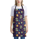 Cute Cartoon Pisces Pattern Print Apron