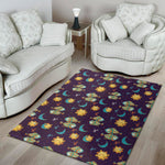 Cute Cartoon Pisces Pattern Print Area Rug