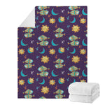 Cute Cartoon Pisces Pattern Print Blanket