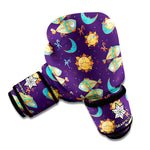 Cute Cartoon Pisces Pattern Print Boxing Gloves