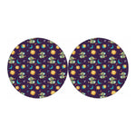 Cute Cartoon Pisces Pattern Print Car Coasters