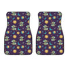 Cute Cartoon Pisces Pattern Print Front Car Floor Mats