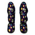 Cute Cartoon Pisces Pattern Print Muay Thai Shin Guards