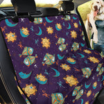 Cute Cartoon Pisces Pattern Print Pet Car Back Seat Cover