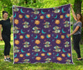 Cute Cartoon Pisces Pattern Print Quilt