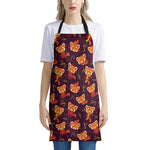 Cute Cartoon Red Panda Pattern Print Apron