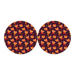 Cute Cartoon Red Panda Pattern Print Car Coasters