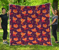 Cute Cartoon Red Panda Pattern Print Quilt