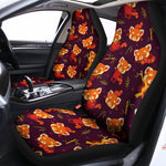 Cute Cartoon Red Panda Pattern Print Universal Fit Car Seat Covers
