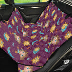 Cute Cartoon Sagittarius Pattern Print Pet Car Back Seat Cover