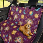 Cute Cartoon Sagittarius Pattern Print Pet Car Back Seat Cover