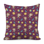 Cute Cartoon Sagittarius Pattern Print Pillow Cover