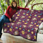 Cute Cartoon Sagittarius Pattern Print Quilt