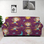 Cute Cartoon Sagittarius Pattern Print Sofa Cover