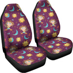 Cute Cartoon Sagittarius Pattern Print Universal Fit Car Seat Covers