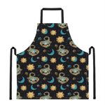 Cute Cartoon Scorpio Pattern Print Apron