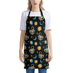 Cute Cartoon Scorpio Pattern Print Apron