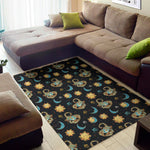 Cute Cartoon Scorpio Pattern Print Area Rug