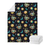 Cute Cartoon Scorpio Pattern Print Blanket