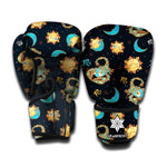 Cute Cartoon Scorpio Pattern Print Boxing Gloves