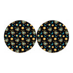 Cute Cartoon Scorpio Pattern Print Car Coasters