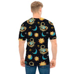 Cute Cartoon Scorpio Pattern Print Men's T-Shirt